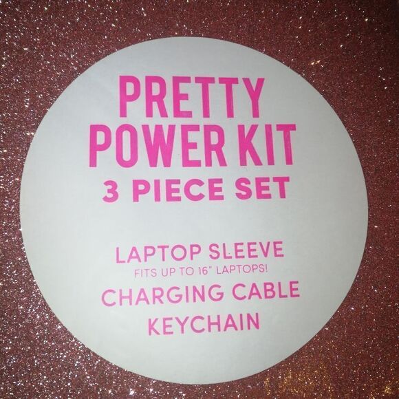 NORDSTROM ELLIE LOS ANGELES Pretty Power Kit In Light/pastel Pink NWT - Picture 3 of 10